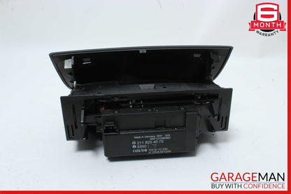 03-11 Mercedes W211 E500 CLS500 Center Ash Tray Storage Compartment Tray Ashtray