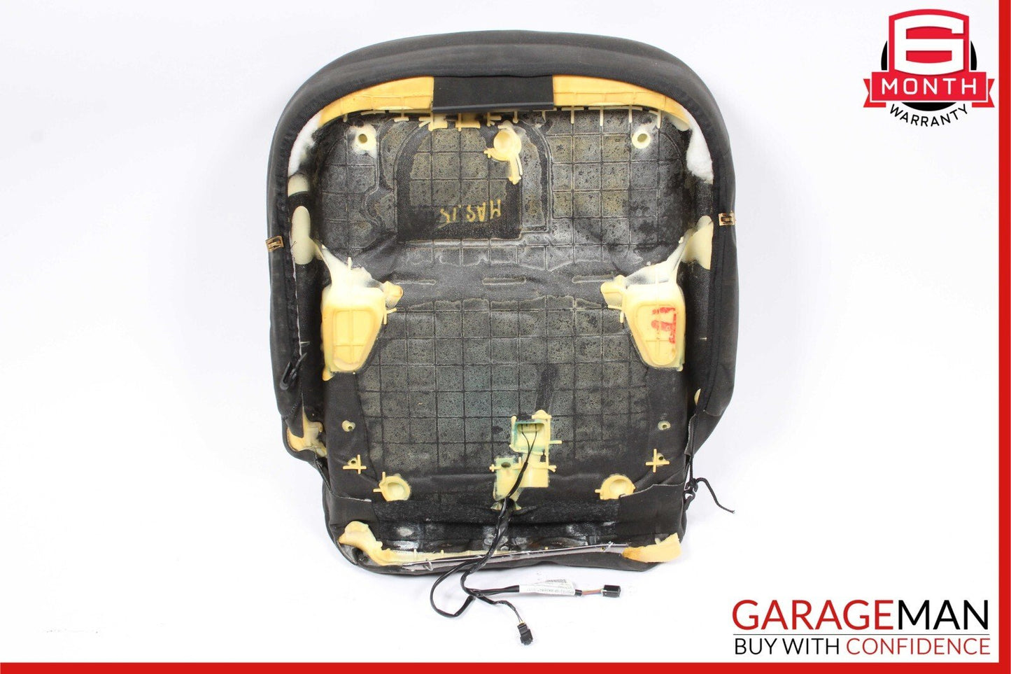 14-17 Maserati Ghibli Front Right Passenger Side Lower Bottom Seat Cushion Black