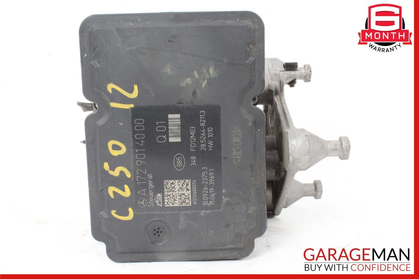 12-15 Mercedes W204 C250 SLK250 GLK350 ABS Anti Lock Pump Brake Module OEM