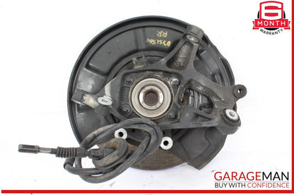 03-12 Mercedes R230 SL500 Rear Right Side Spindle Knuckle w/ Rotor Disc OEM