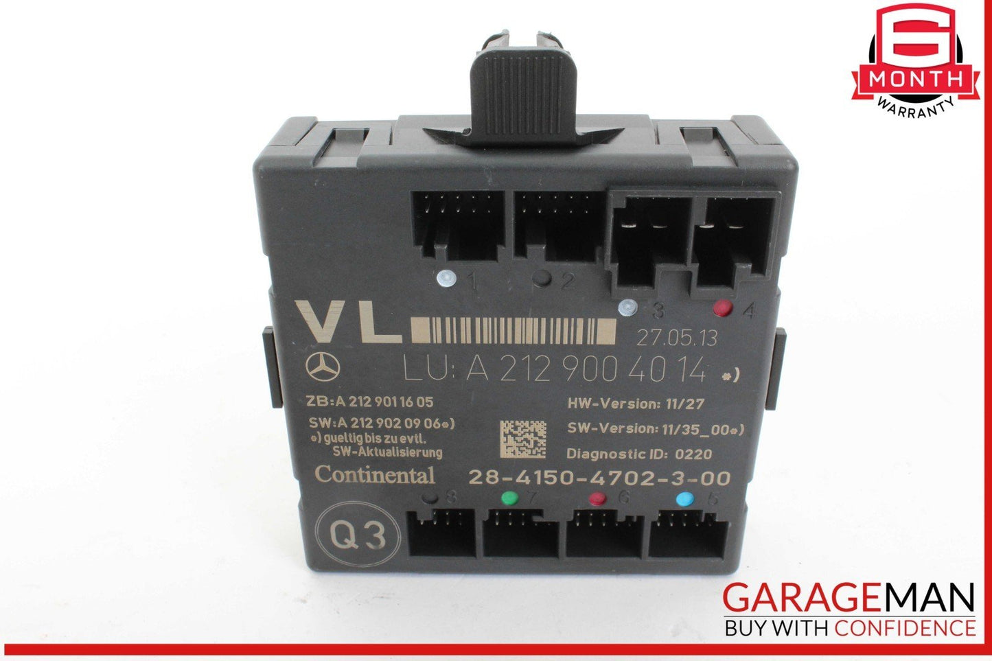 08-18 Mercedes W218 CLS550 E550 Front Left Side Door Control Module Unit OEM