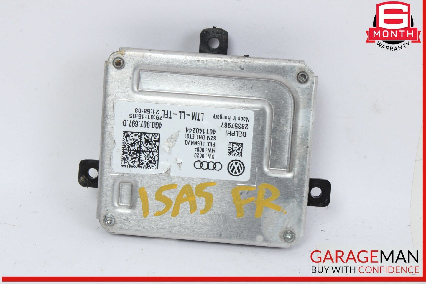 13-17 Audi A5 Q5 SQ5 Headlight Head Light DRL Lamp Control Module Unit OEM