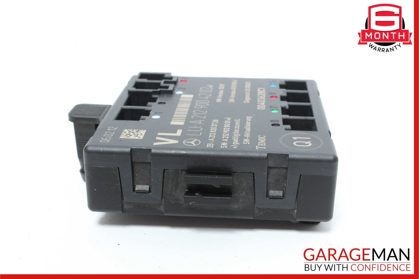 08-18 Mercedes W204 C250 C300 E350 Front Left Side Door Control Module Unit
