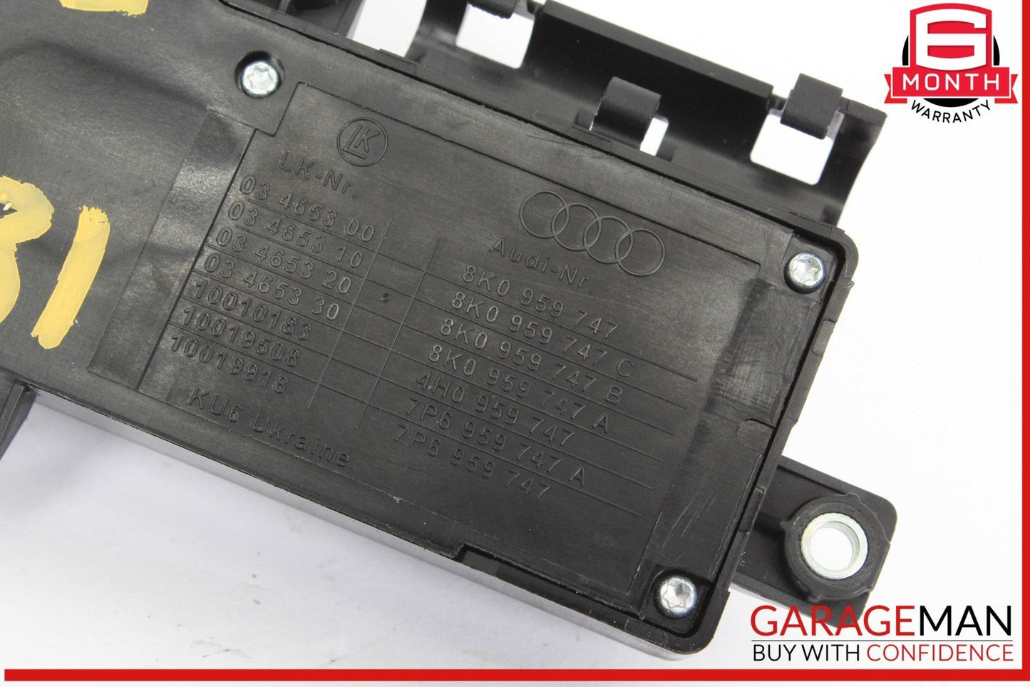 12-18 Audi A6 A7 Front Left Driver Side Power Seat Adjustment Switch OEM