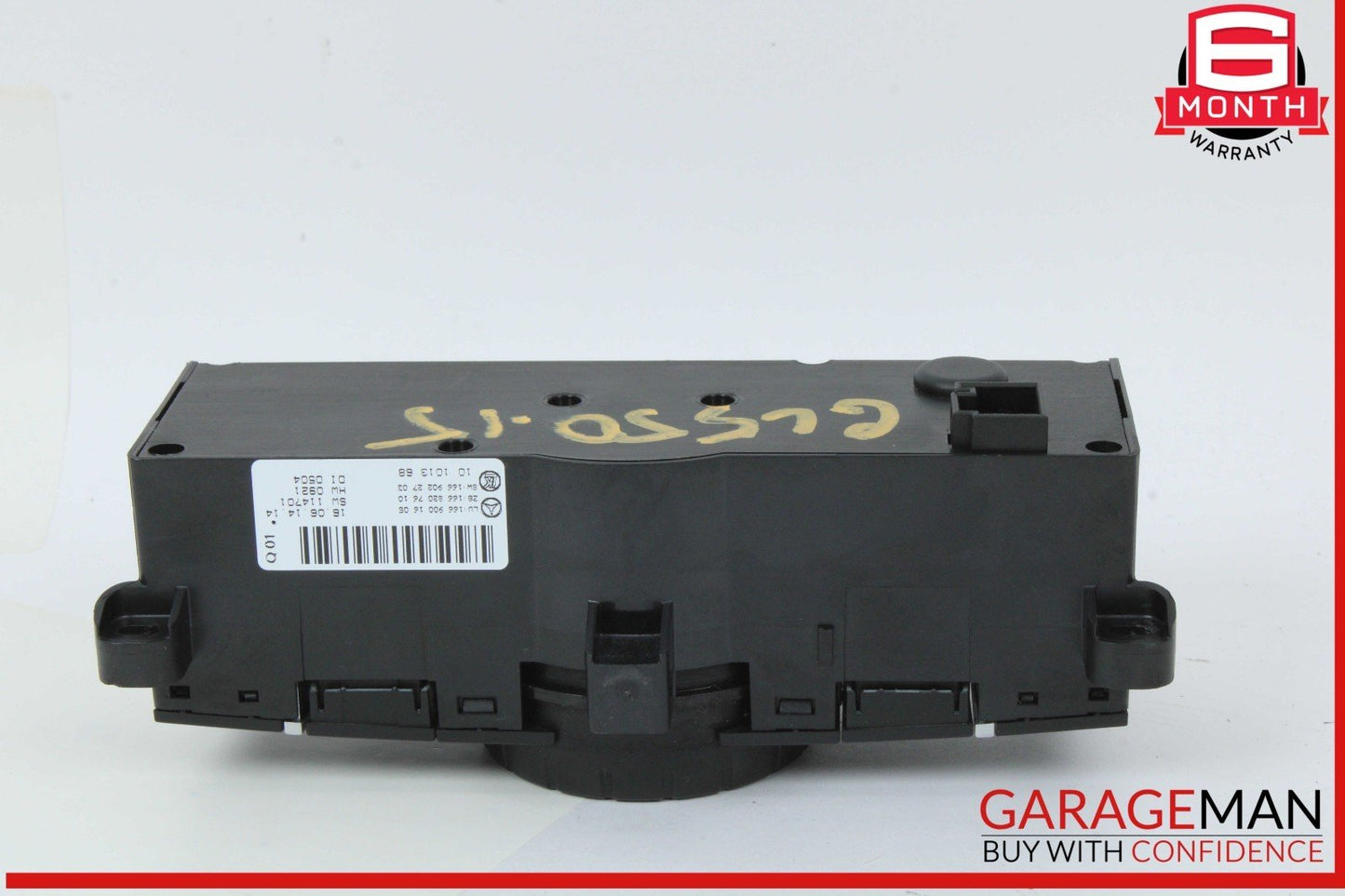12-19 Mercedes X166 GL550 ML550 Rear A/C Heater Climate Control Switch OEM