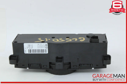 12-19 Mercedes X166 GL550 ML550 Rear A/C Heater Climate Control Switch OEM