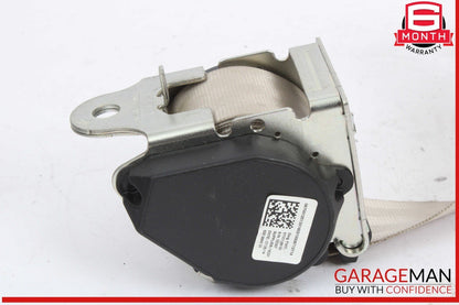 14-17 Maserati Quattroporte S Rear Center Seat Belt Seatbelt Beige OEM