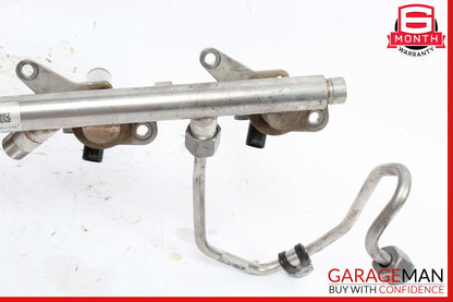 11-19 Mercedes W218 CLS550 E550 Right Fuel Injection Rail Line w/ Injectors OEM