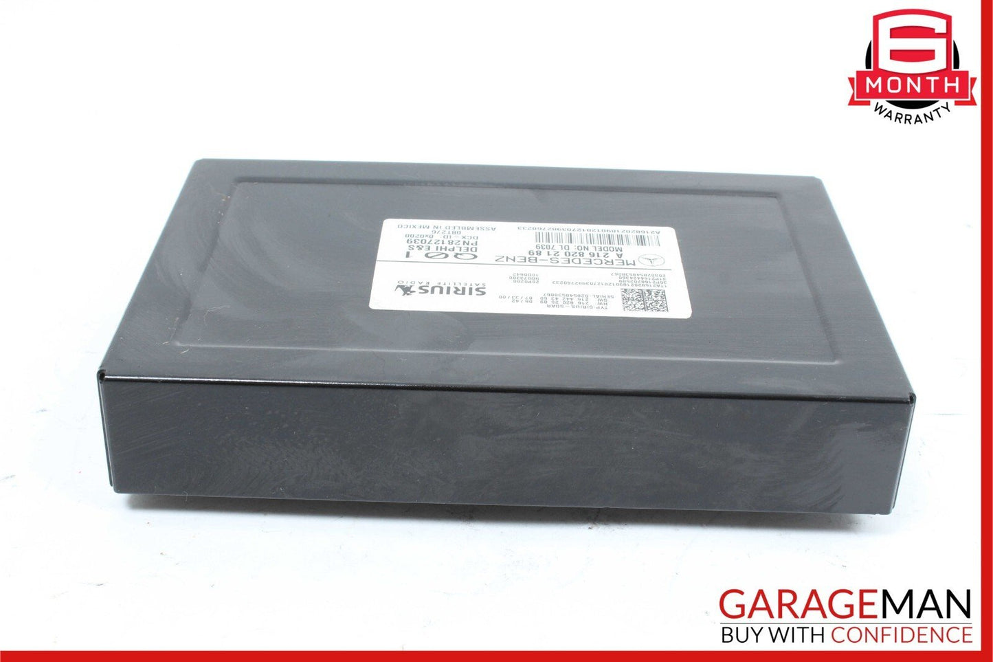 07-14 Mercedes X204 GLK350 SLK350 Sirius Satellite Radio Module Receiver OEM
