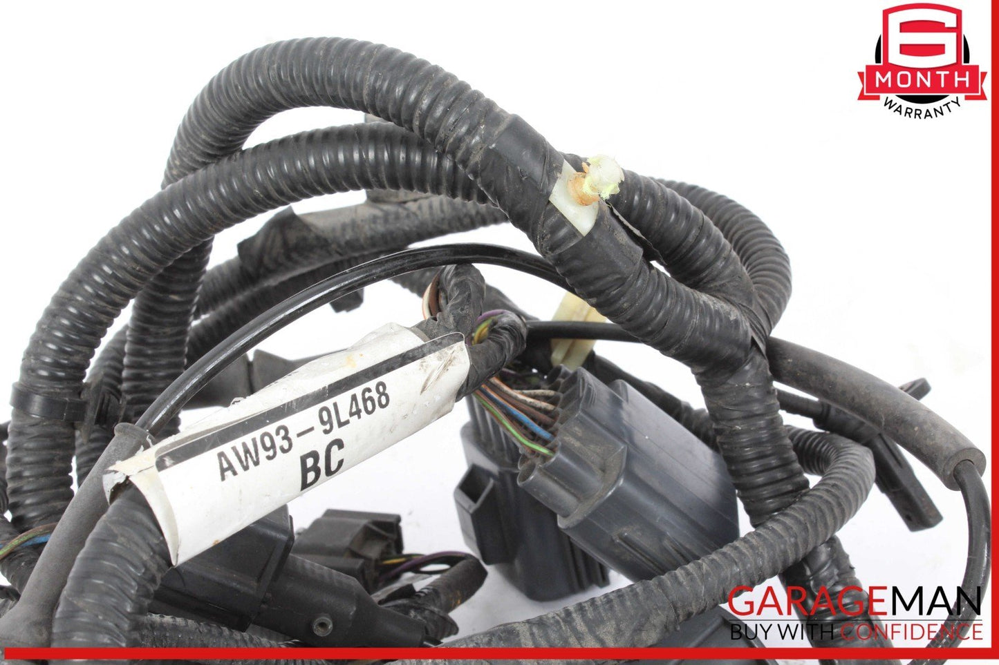10-13 Jaguar XJ Rear Axle Differential Wiring Harness AW939L468 OEM