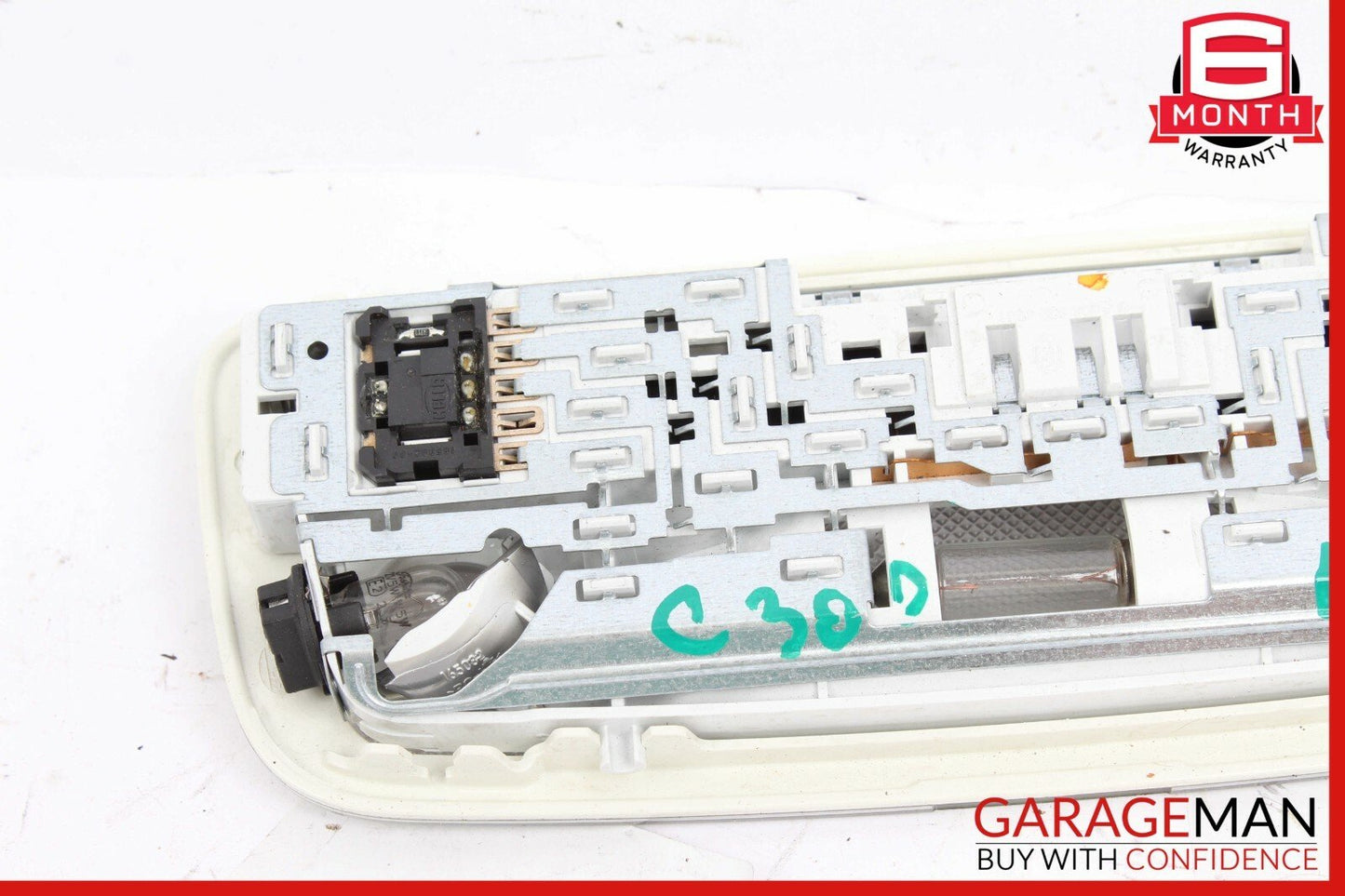 08-14 Mercedes W204 C300 C63 AMG Rear Overhead Dome Light Lamp Reading Map OEM