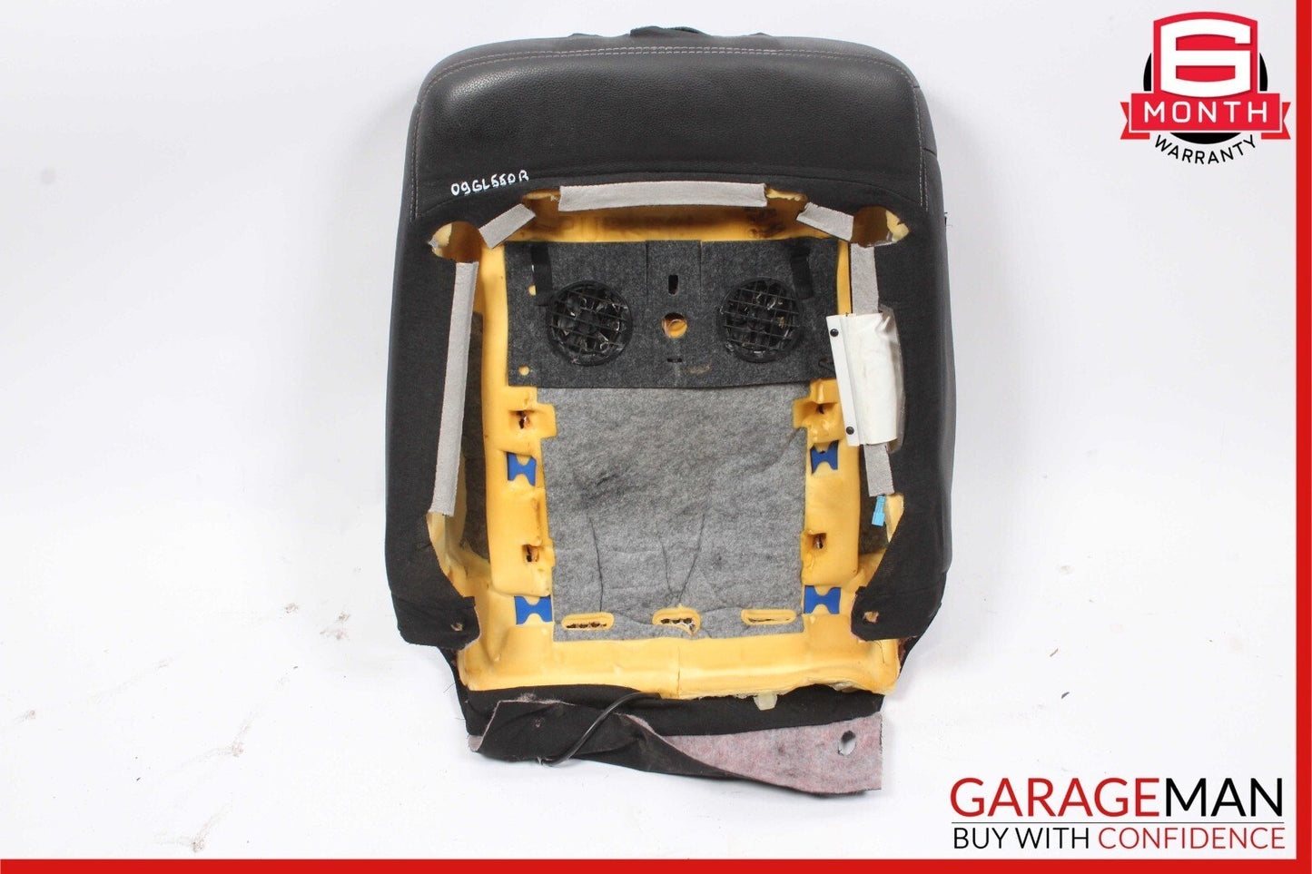 07-12 Mercedes X164 GL550 Front Right Top Upper Seat Cushion Cover Anthracite