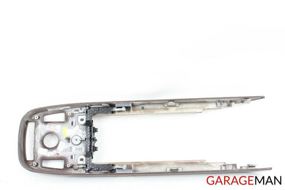 07-09 MERCEDES W221 S550 S600 CENTER CONSOLE TRIM BEZEL PANEL WOOD OEM