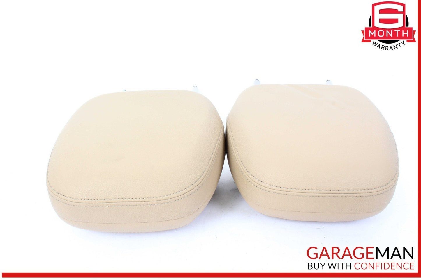 11-18 Porsche Cayenne 958 Front Right and Left Side Seat Headrest Head Rest OEM