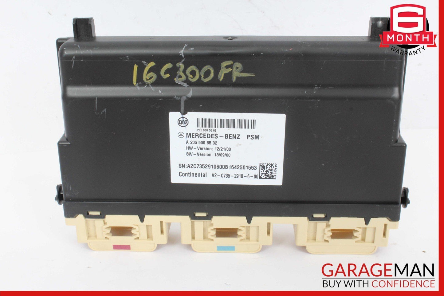 15-20 Mercedes W205 C300 C350e C63 AMG Front Right Side Seat Control Module Unit
