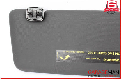 13-18 Audi Q5 Q3 Front Left Driver Side Sun Visor Sunvisor Black 8K0857551 OEM