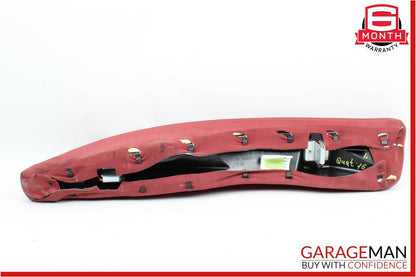 14-18 Maserati Quattroporte Rear Left Side Seat Bolster Cushion Pad Cover Red