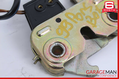 97-04 Porsche Boxster 986 Rear Trunk Lower Latch Lock Actuator 98651205301 OEM