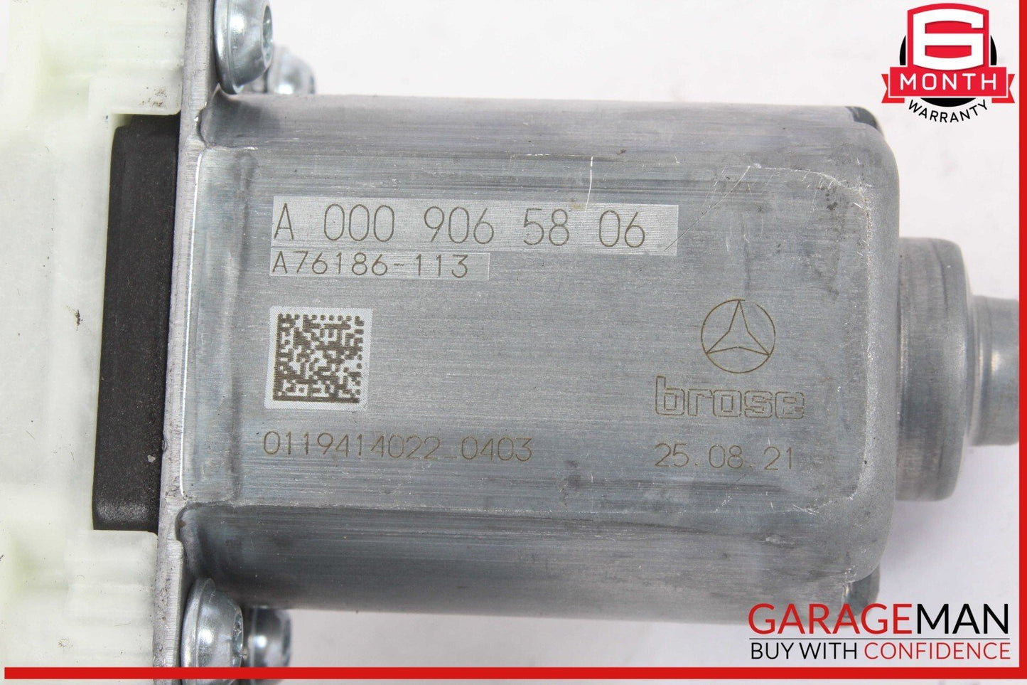 16-22 Mercedes X253 GLC43 AMG Front Left Driver Side Window Regulator Motor