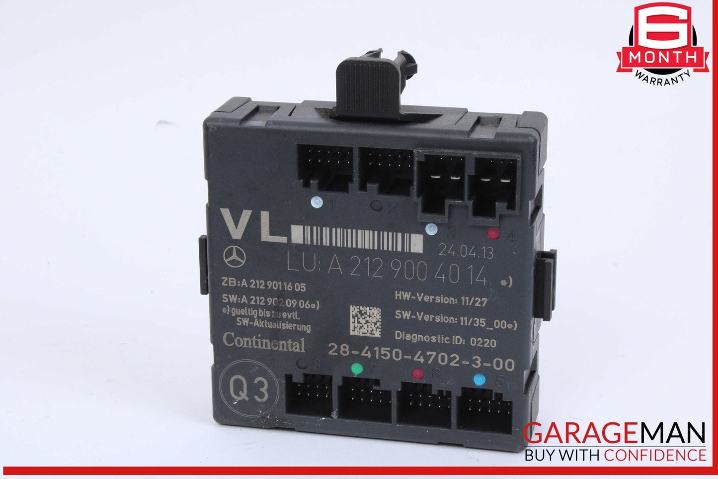 08-18 Mercedes X204 GLK250 C300 Front Left Side Door Control Module Unit OEM