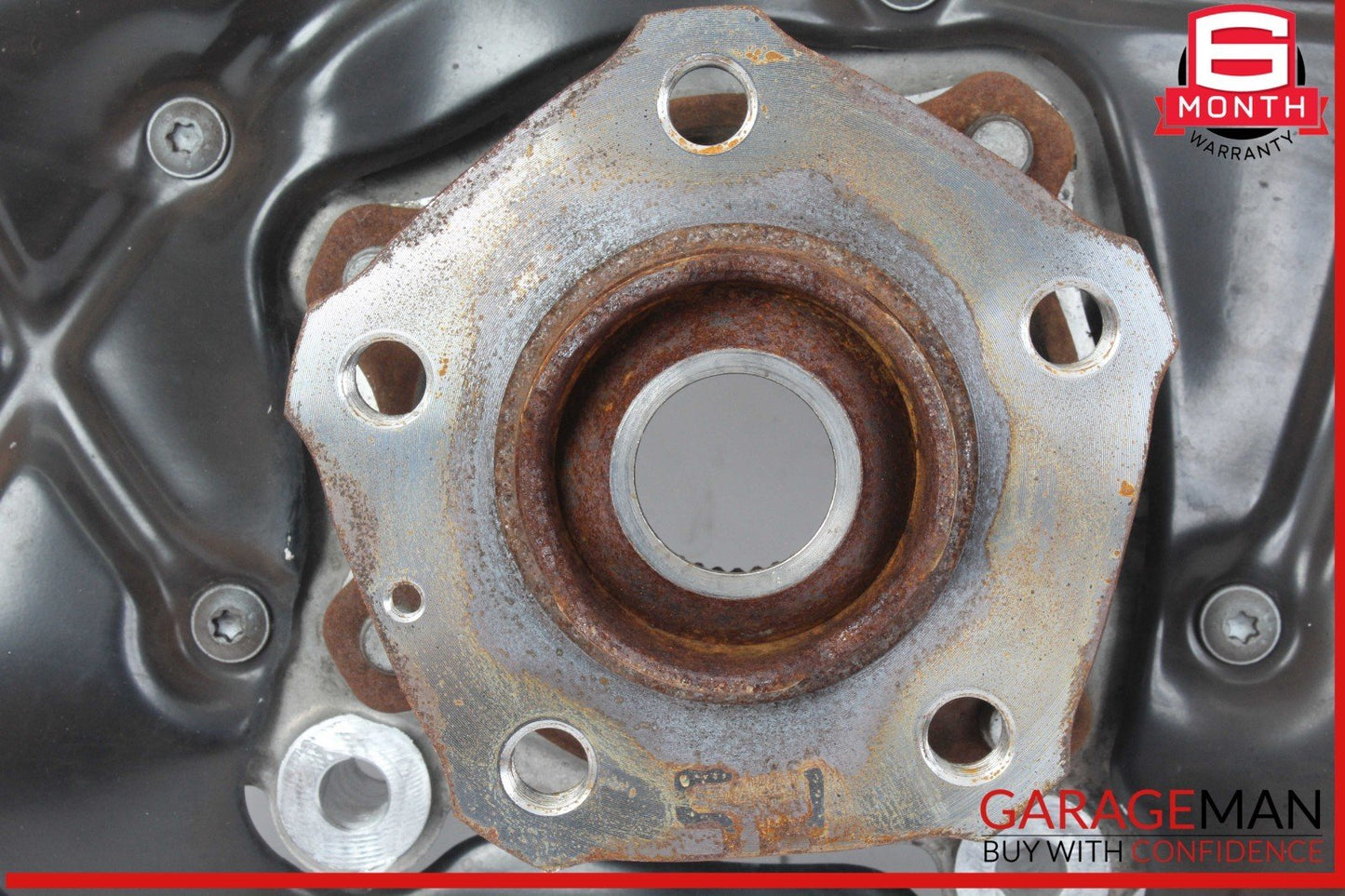 17-24 Audi Q7 Rear Left Driver Side Spindle Knuckle Wheel Hub 4M0505431AF OEM