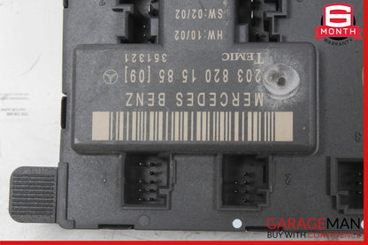 01-07 Mercedes W203 C240 C230 Front Left Side Door Controller Module Unit OEM