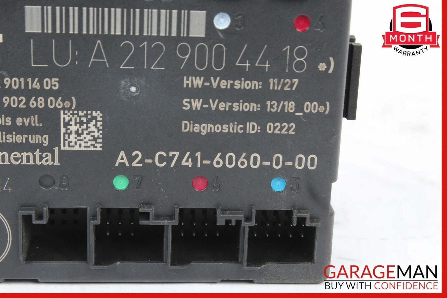 08-18 Mercedes C300 SLK250 CLS550 Front Left Driver Side Door Control Module OEM