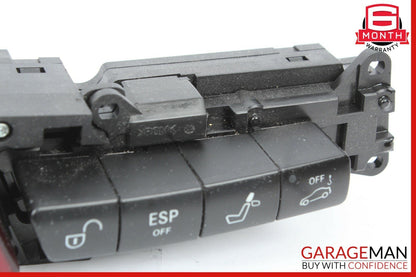 03-06 Mercedes S430 S500 Center Dash ESP Hazard Light Door Lock Switch Control