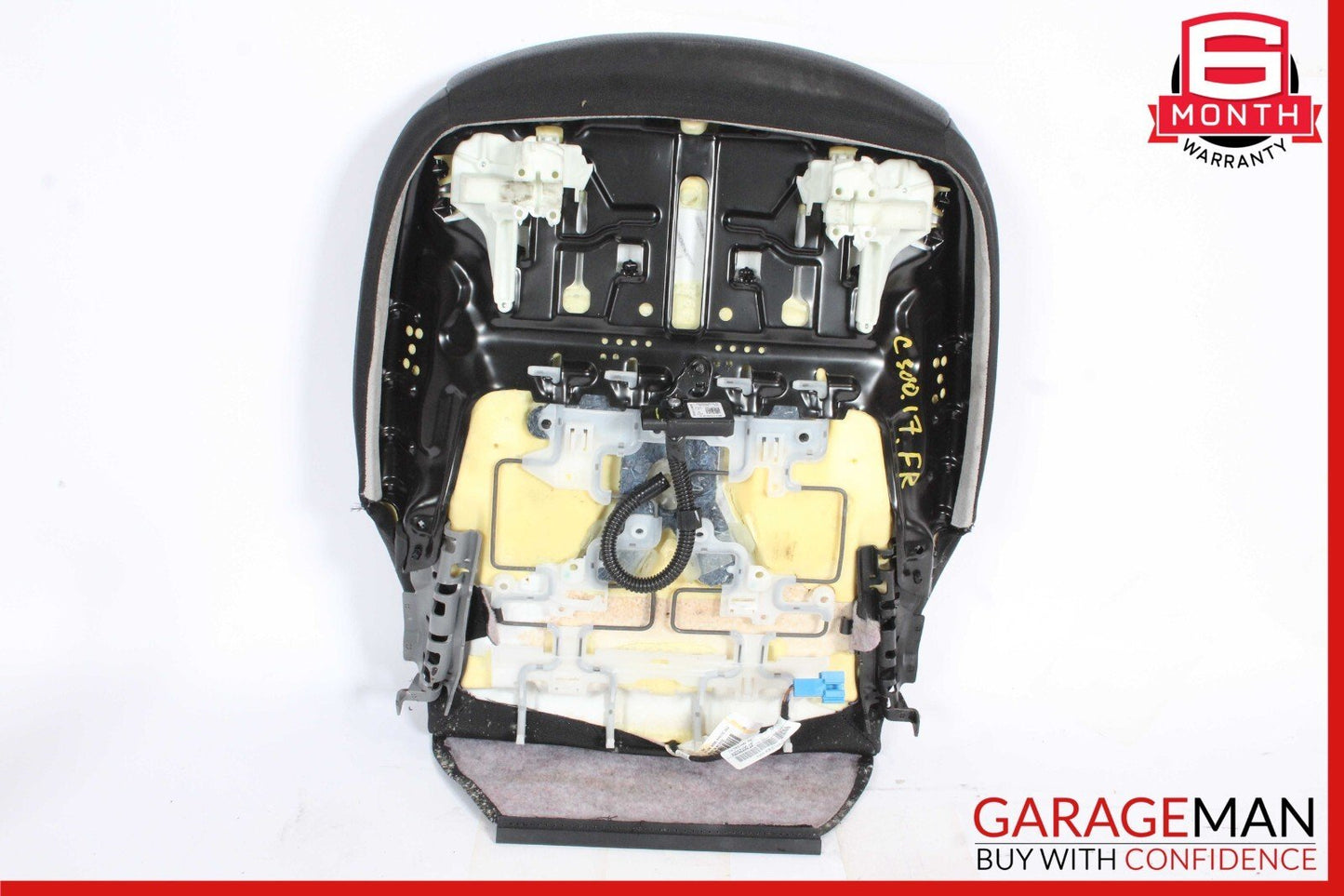 15-18 Mercedes W205 C300 C350e Front Right Side Lower Bottom Seat Cushion Black