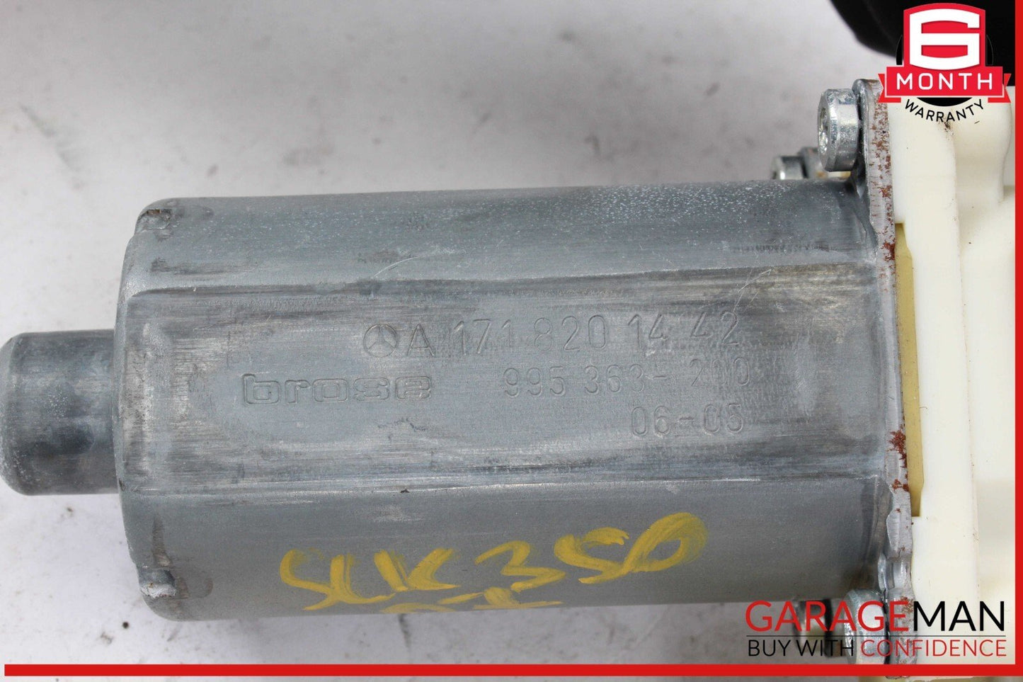 05-11 Mercedes R171 SLK350 SLK280 Front Right Side Door Window Regulator Motor
