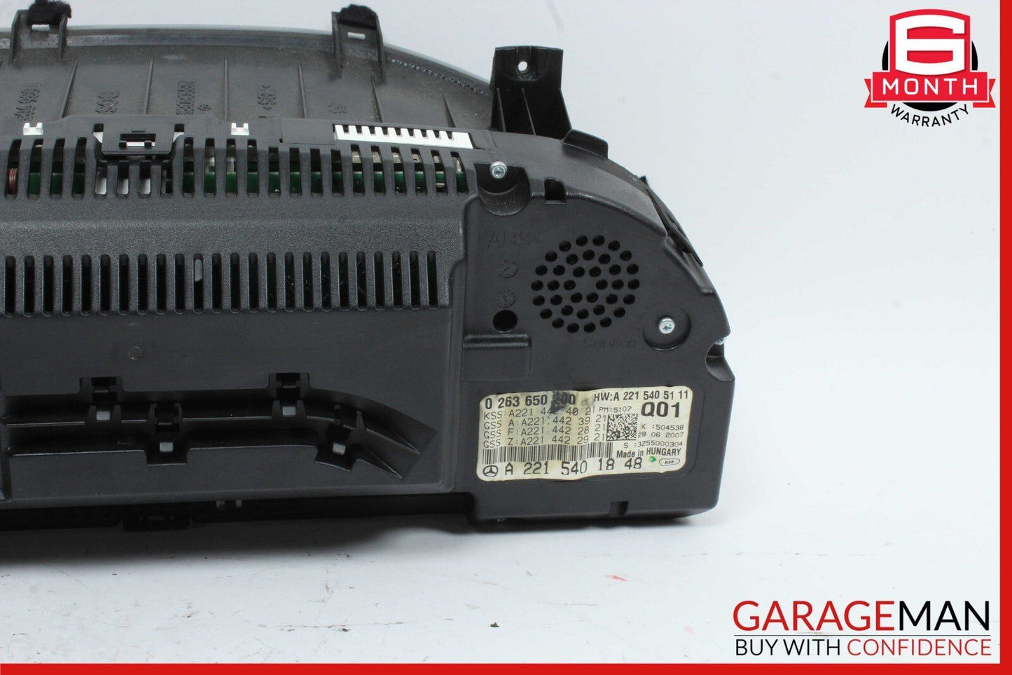 07-10 Mercedes W221 S550 S600 CL550 Instrument Cluster Speedometer OEM