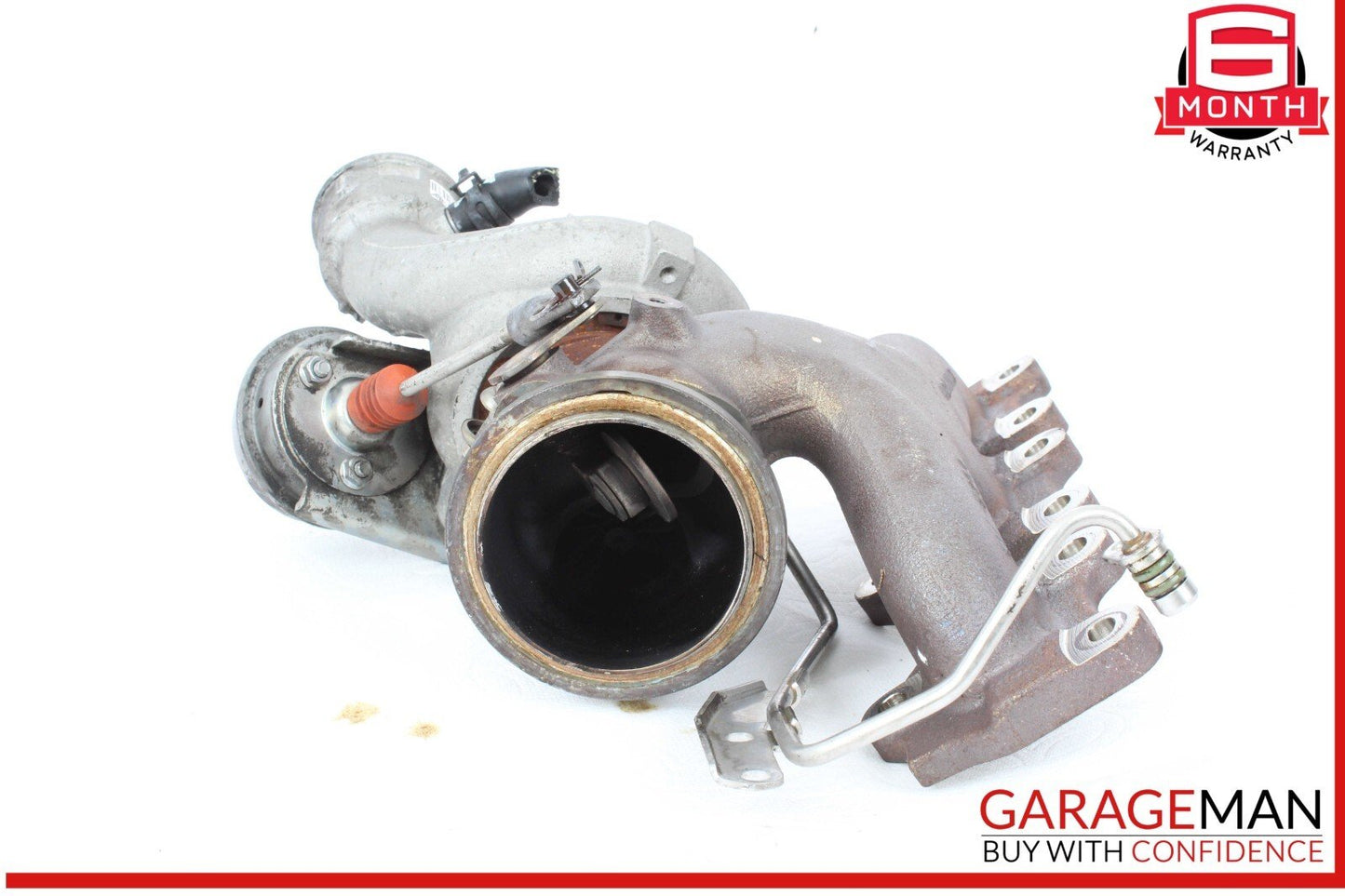 15-18 Porsche Cayenne 958 3.6L Engine Left Turbocharger Manifold OEM