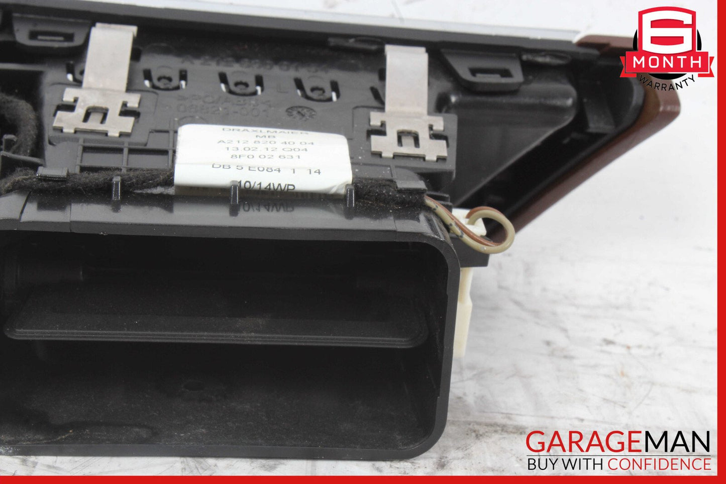 10-13 Mercedes W212 E350 Dashboard Dash AC A/C Air Vent LeftÂ Trim OEM