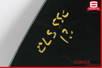 12-18 Mercedes W218 CLS500 Rear Right Side Quarter Door Window Auto Glass Tinted