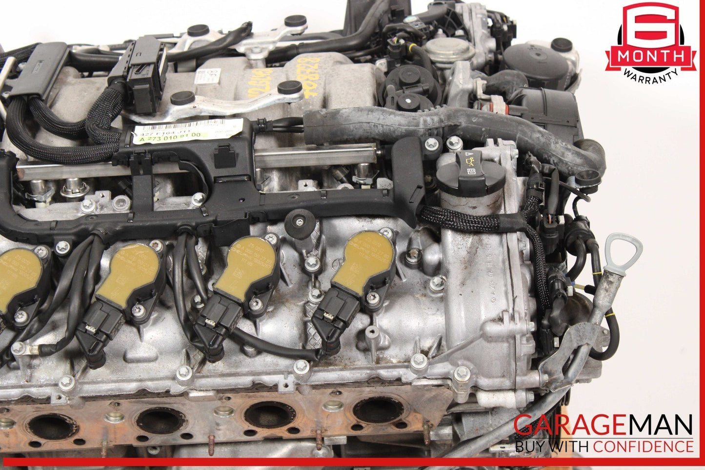 07-12 Mercedes X164 GL450 4.6L Engine Motor Block Assembly OEM 198k
