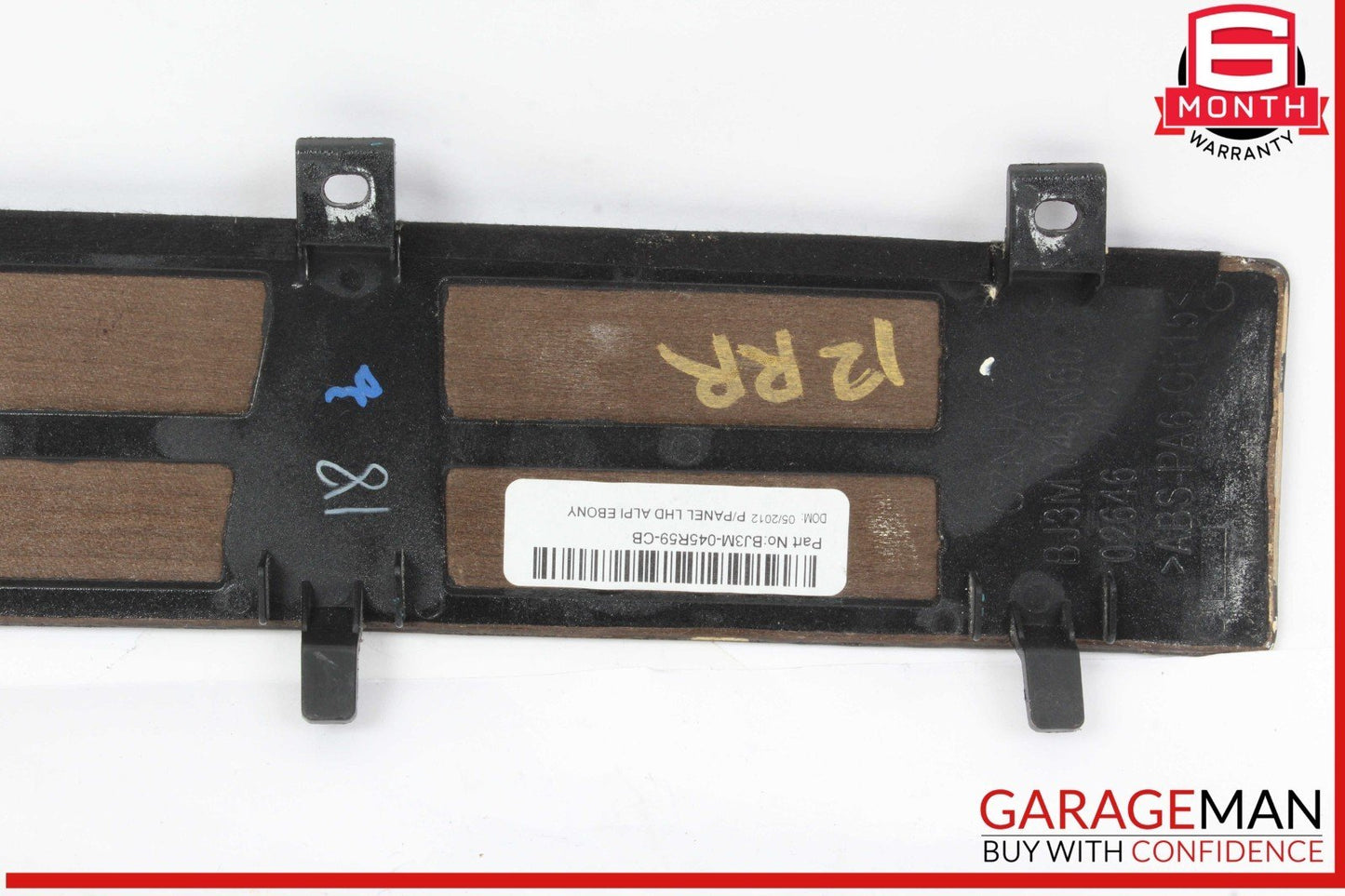 12-19 Range Rover Evoque Front Right Passenger Side Dash Dashboard Trim Cover
