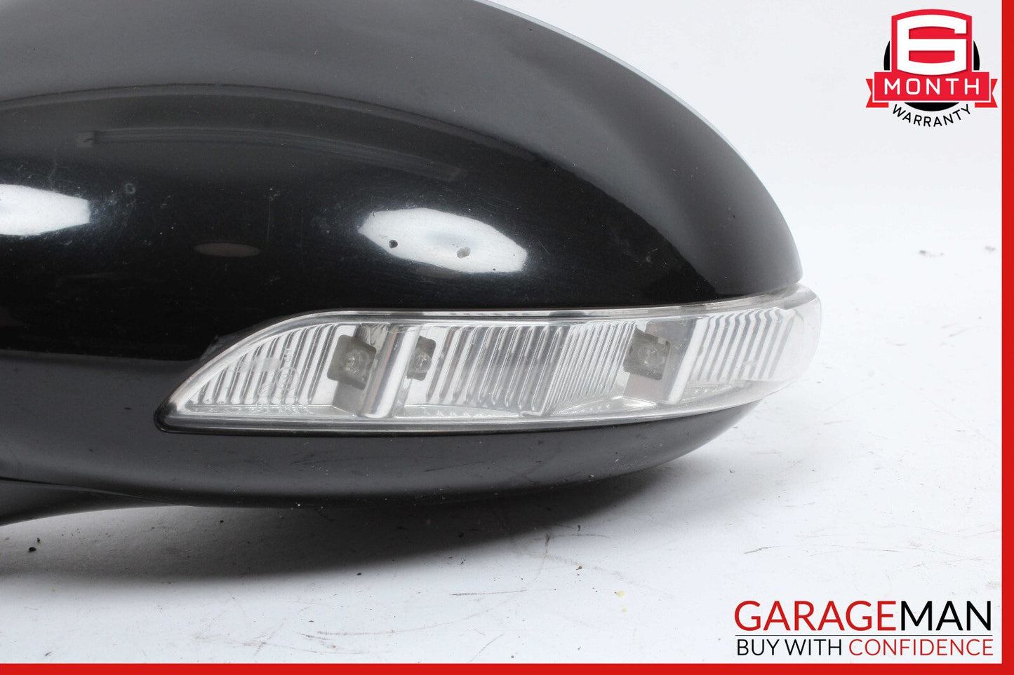 07-09 Mercedes W221 S550 S600 Front Left Side Mirror Door Rear View Black