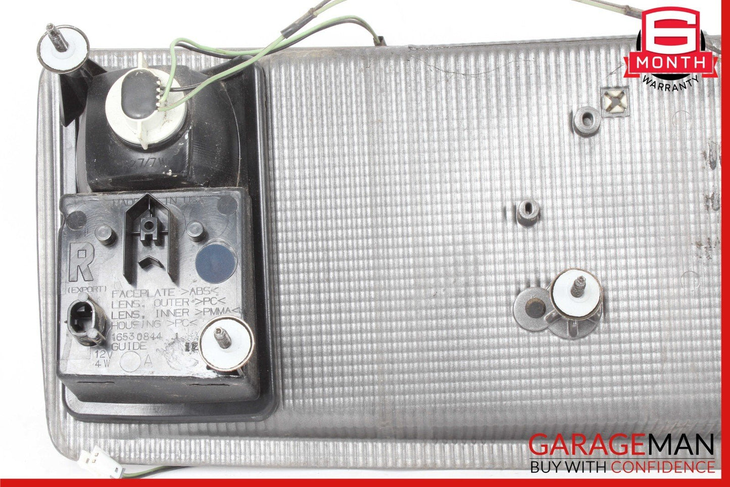 04-09 Cadillac XLR Rear Trunk Lid License Plate Light 10355557 OEM