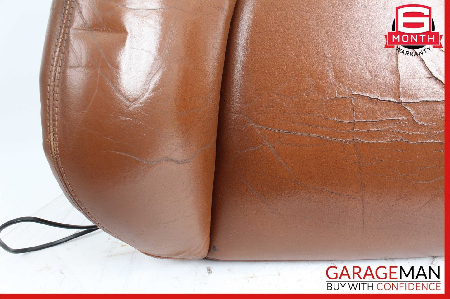 00-02 Mercedes W220 S500 Top Upper Seat Cushion Front Right or Left Brown OEM