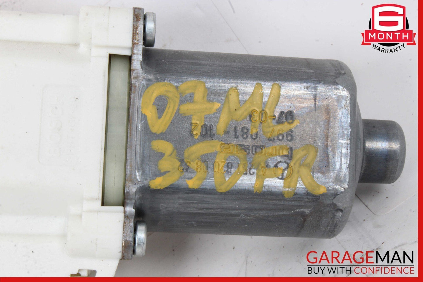 06-13 Mercedes W164 ML350 ML500 Window Regulator Motor Front Right Side OEM