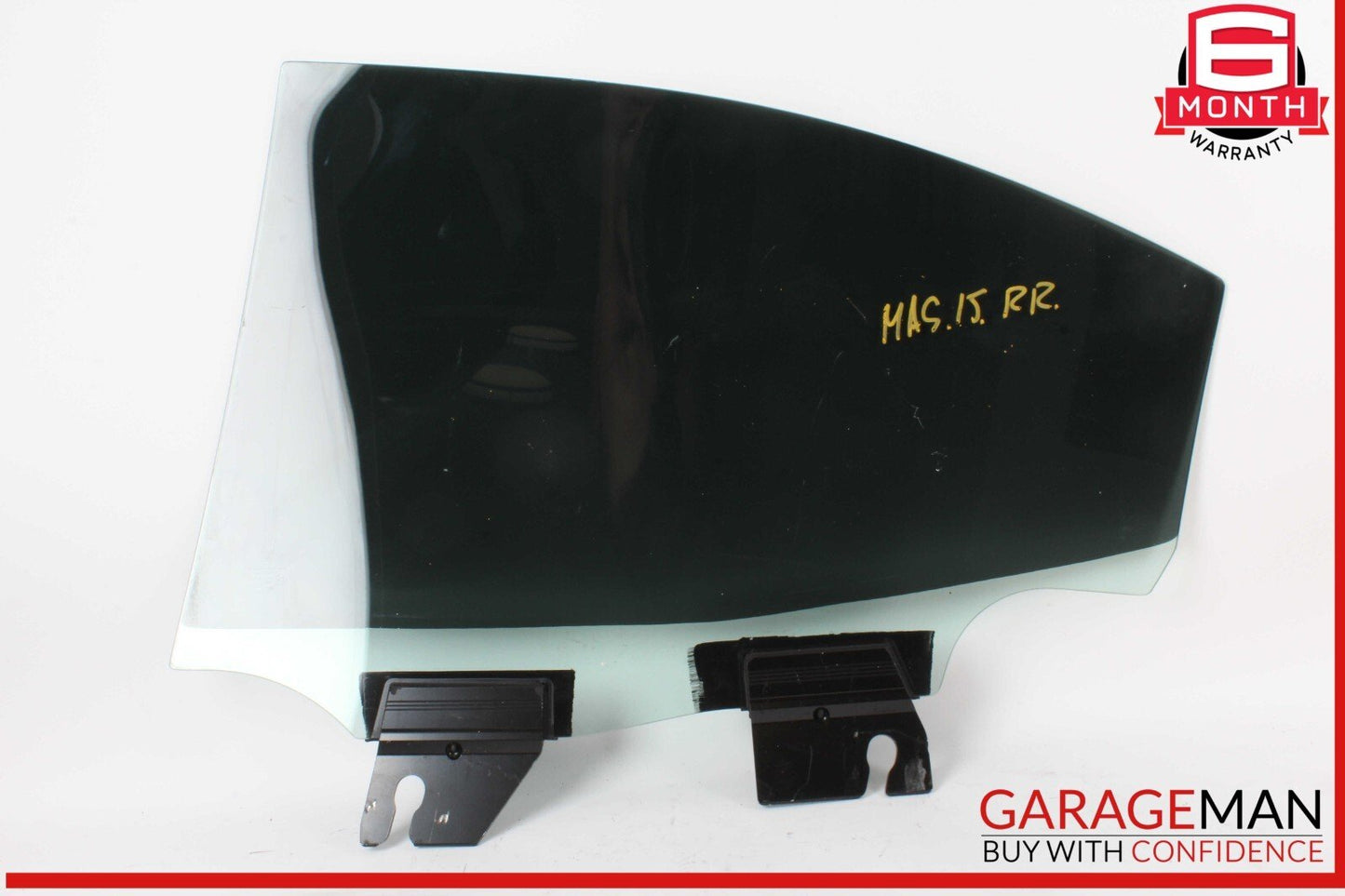 14-22 Maserati Ghibli M157 S Rear Right Passenger Side Door Window Glass OEM