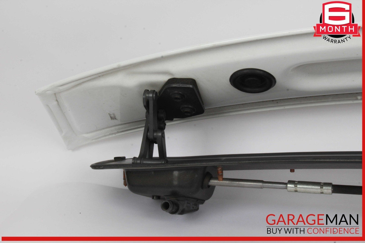 11-15 Audi TT TTS Rear Tailgate Trunk Spoiler 8J0827948E White OEM