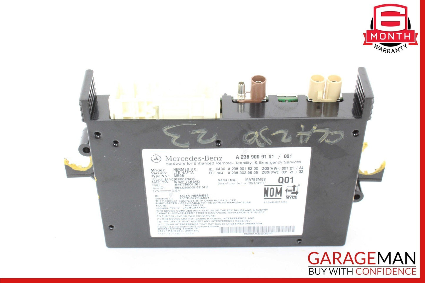 20-25 Mercedes W118 CLA250 GLB250 Telematics Communication Control Module Unit