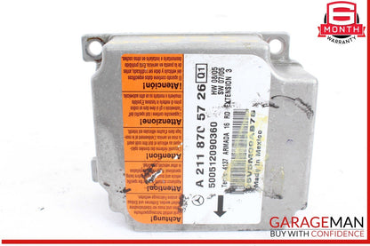 03-11 Mercedes W219 CLS500 Airbag Air Bag SRS Control Module OEM