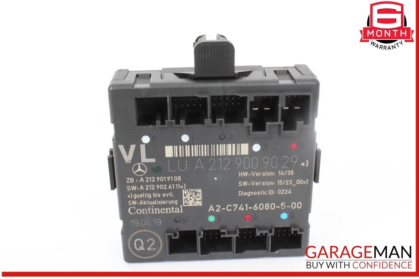 08-20 Mercedes R172 SLC43 AMG C300 CLS550 Front Left Side Door Control Module