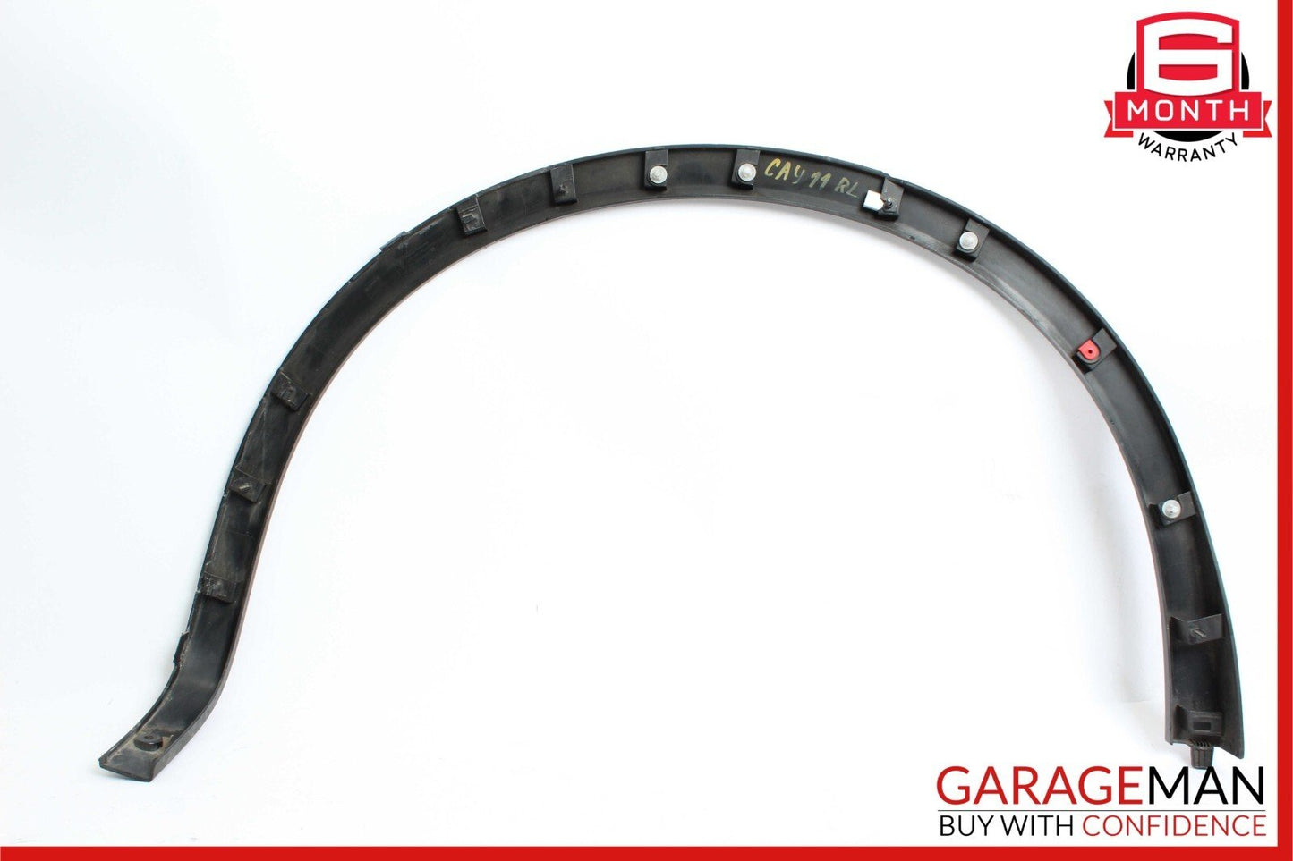 11-14 Porsche Cayenne 958 Rear Left Driver Side Fender Flare Trim Black OEM