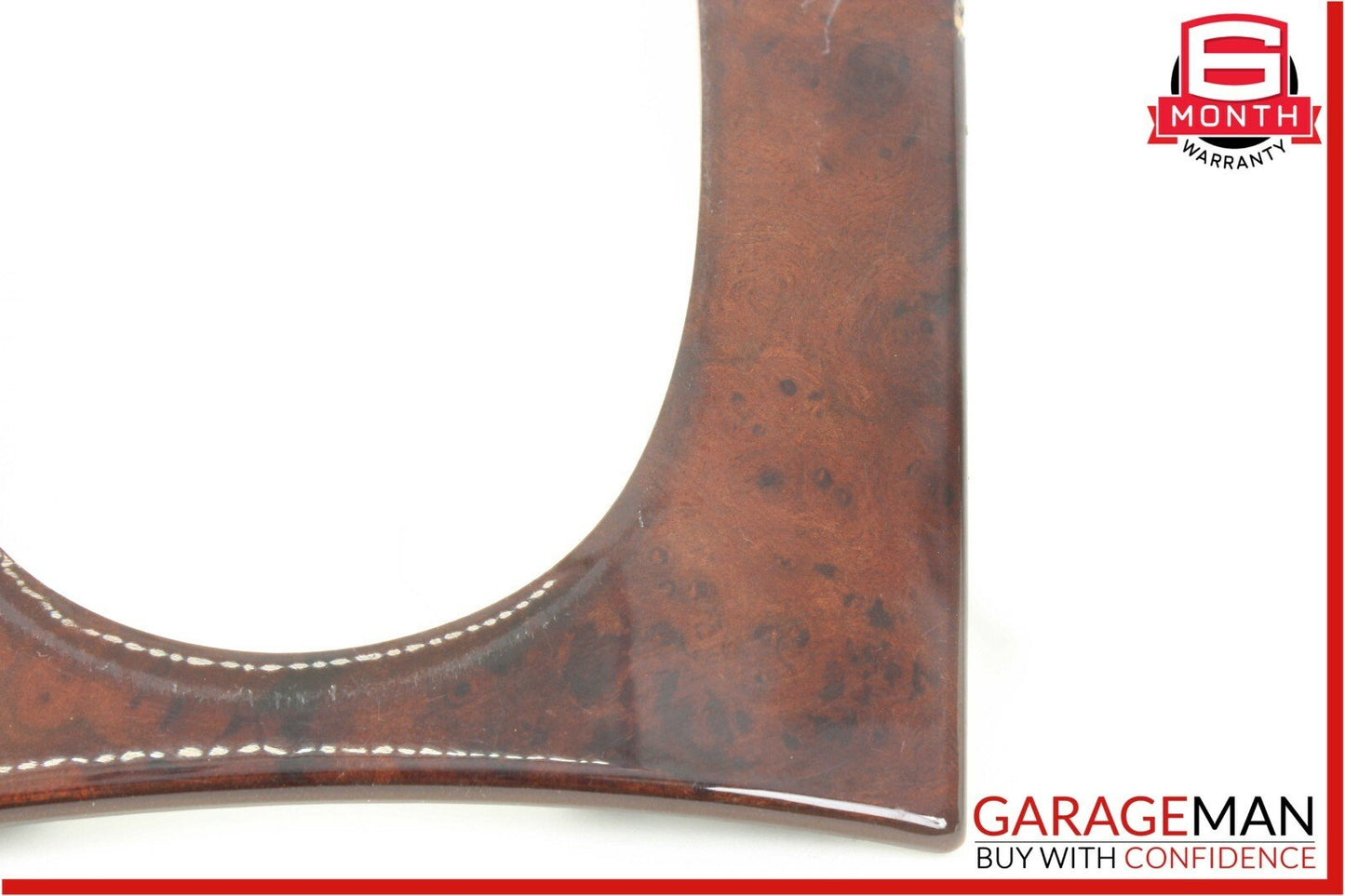 00-06 Mercedes W220 S55 AMG Center Console Shifter Bezel Trim Wood OEM