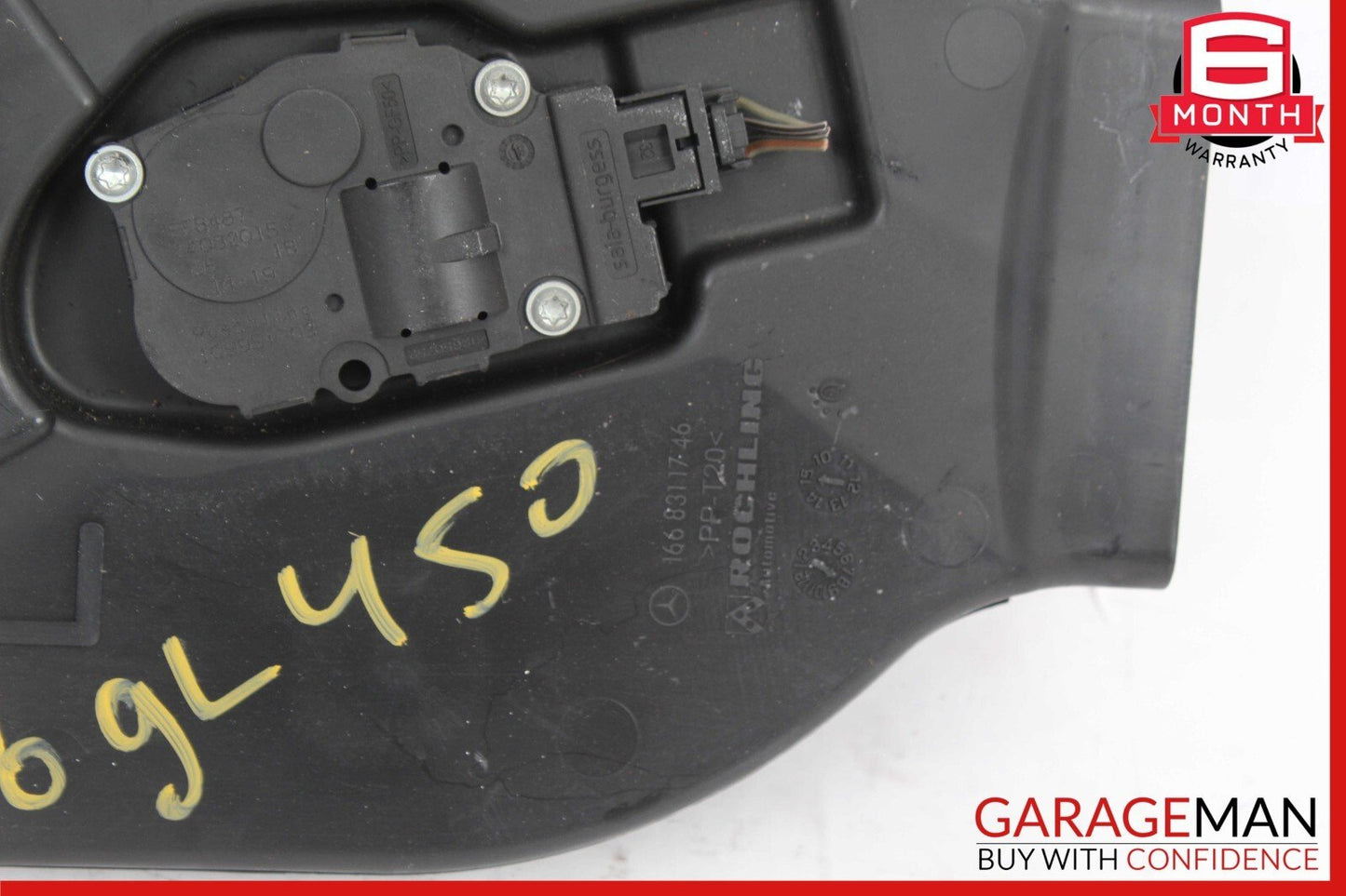 13-16 Mercedes X166 GL450 GL550 Front Left Driver Side Air Vent Duct OEM