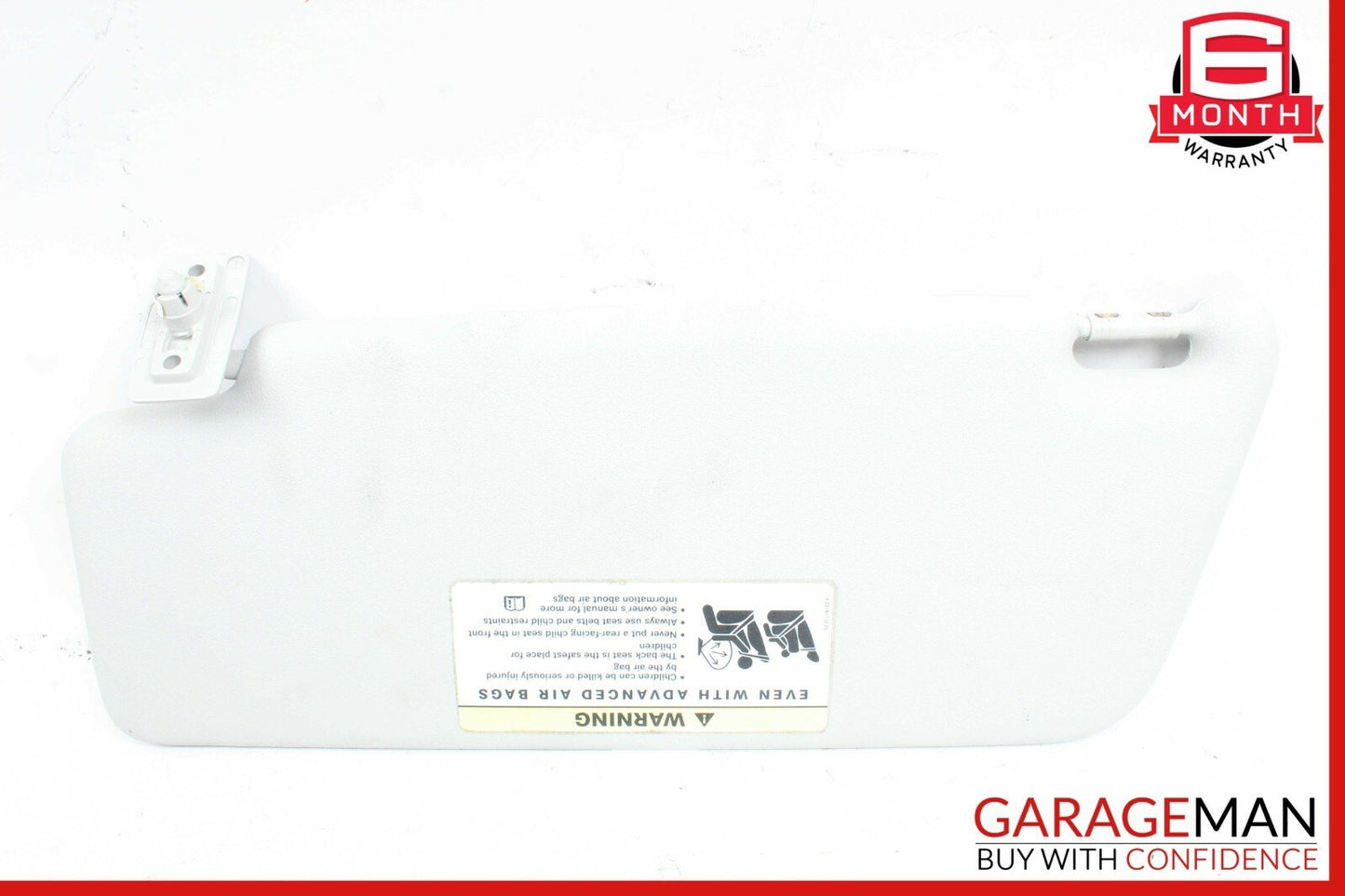 06-12 Mercedes X164 GL450 ML450 Front Right Side Sun Visor Sunvisor Shade Grey