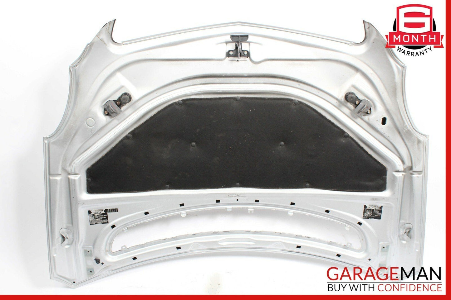 06-10 Mercedes W251 R350 R550 Front Hood Bonnet Panel Silver OEM